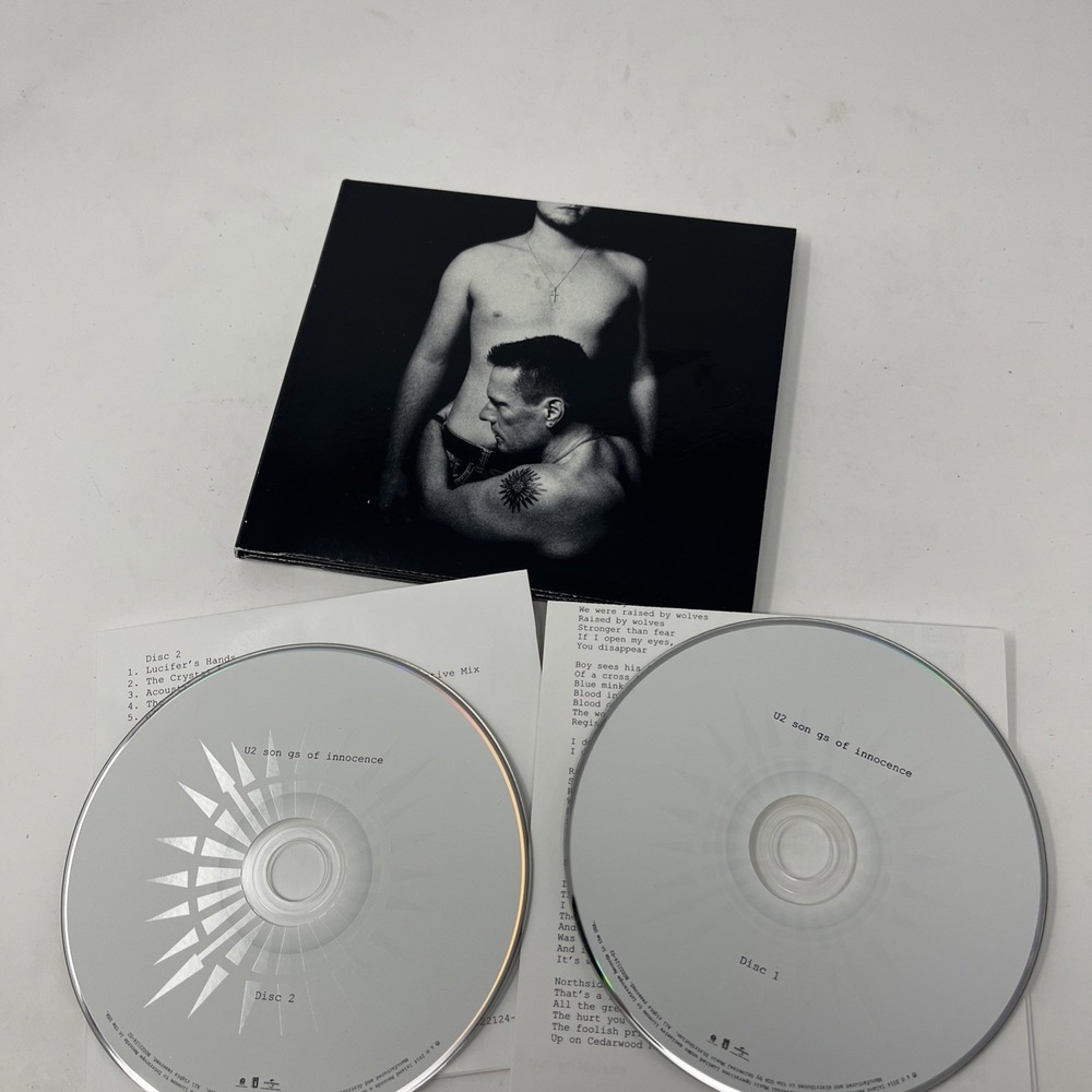 U2 Songs Of Innocence Deluxe Edition Digipak Album 2 Discs Set